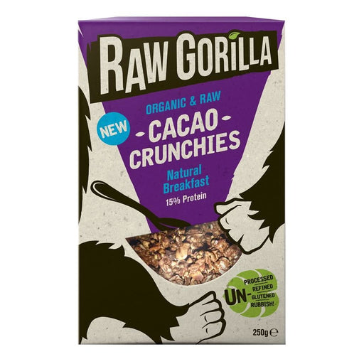 Raw Gorilla Raw Gorilla Cacao Crunchies 250g