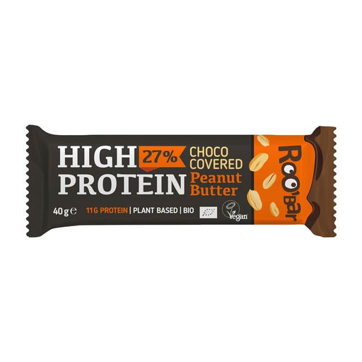 Roobar Chocolate Protein Peanut Bar 40g