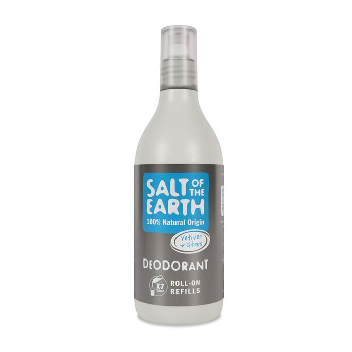 Salt Of the Earth Vetiver & Citrus Roll-On Refill Deodorant 525ml