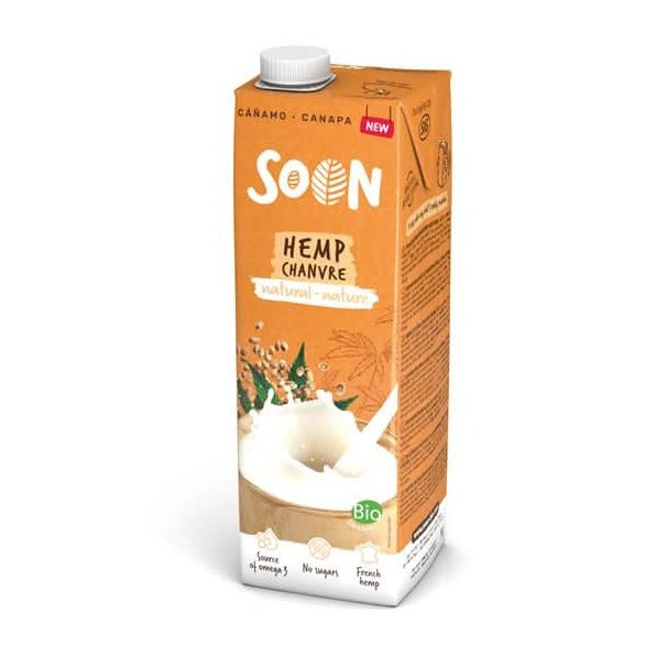 Soon Organic Unsweetened Hemp Drink 1L