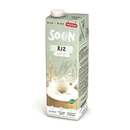 Soon Organic Unsweetened Rice Drink 1L