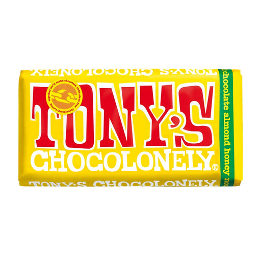 Tonys Chocolonely Almond Honey Nougat 180g