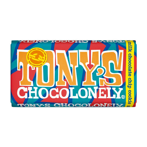 Tonys Chocolonely Milk Choc Chip Cookie 180g