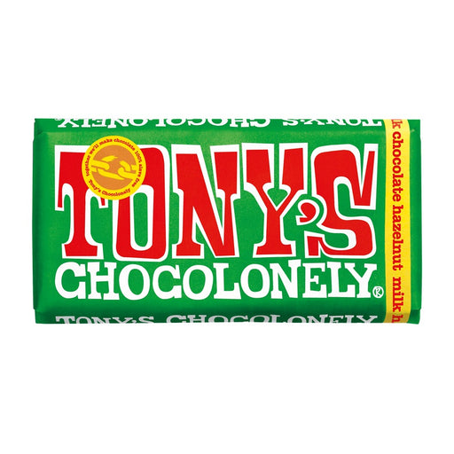 Tonys Chocolonely Milk Hazelnut 180g