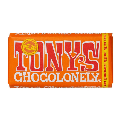Tonys Chocolonely Milk Caramel Sea Salt 180g
