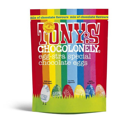 Tonys Chocolonely Mixed Easter Egg Pouch 255g