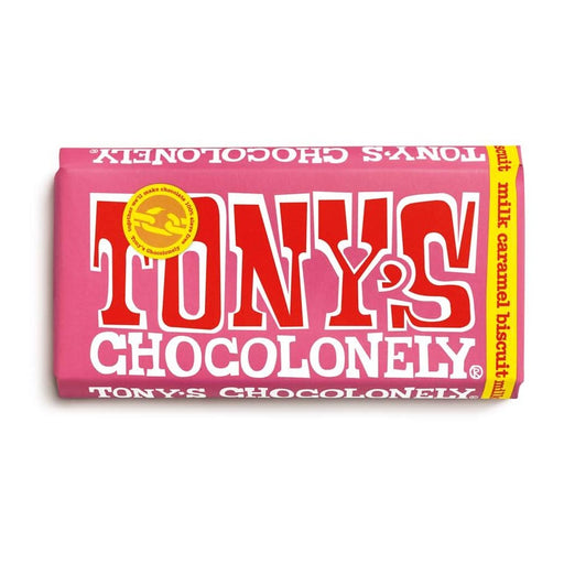Tonys Chocolonely Milk Caramel Biscuit 180g