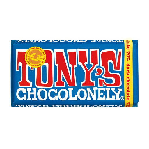 Tonys Chocolonely 70% Dark Chocolate 180g