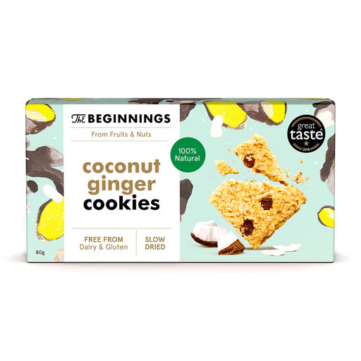 The Beginnings Coconut and Ginger cookies 80g
