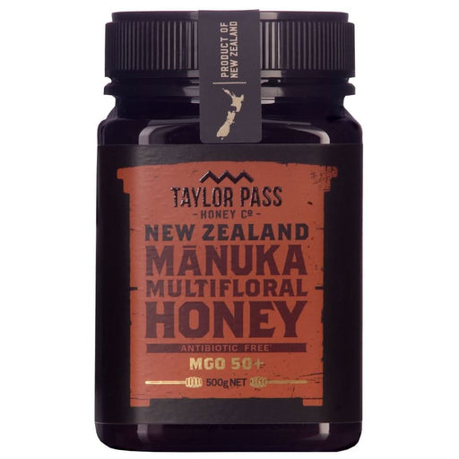 Taylor Pass Multifloral Manuka Honey MGO 50+ 500g
