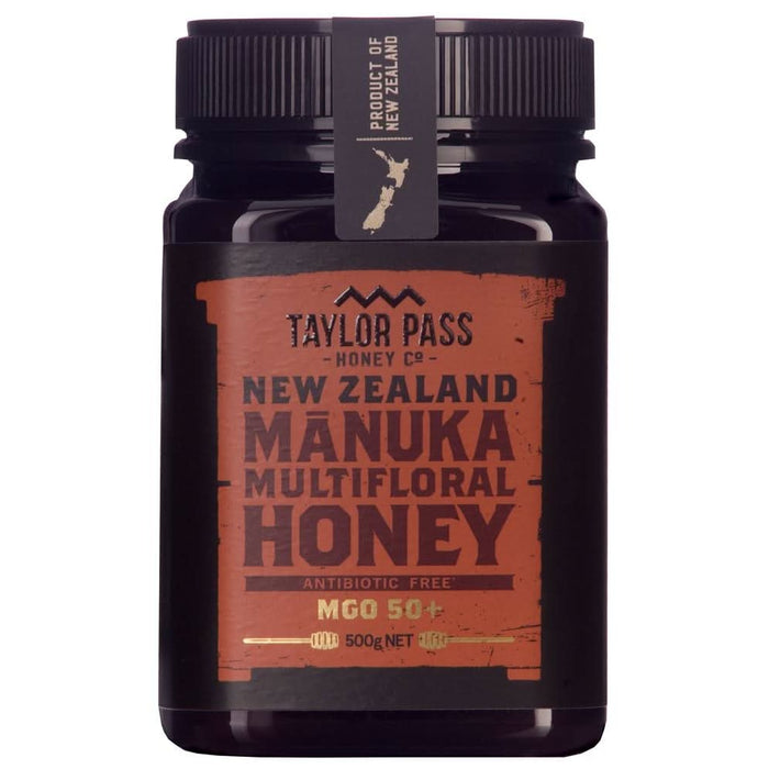 Taylor Pass Multifloral Manuka Honey MGO 50+ 500g