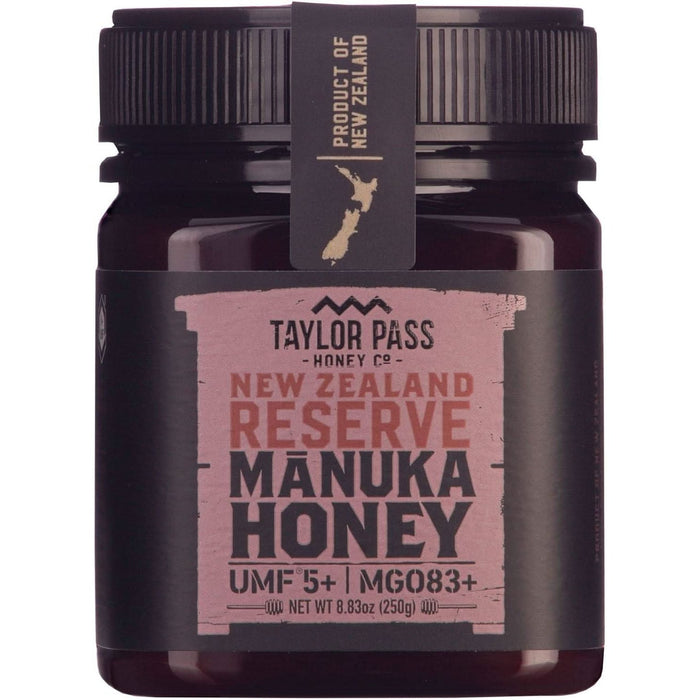 Taylor Pass Manuka Honey UMF5+ MGO 83 250g