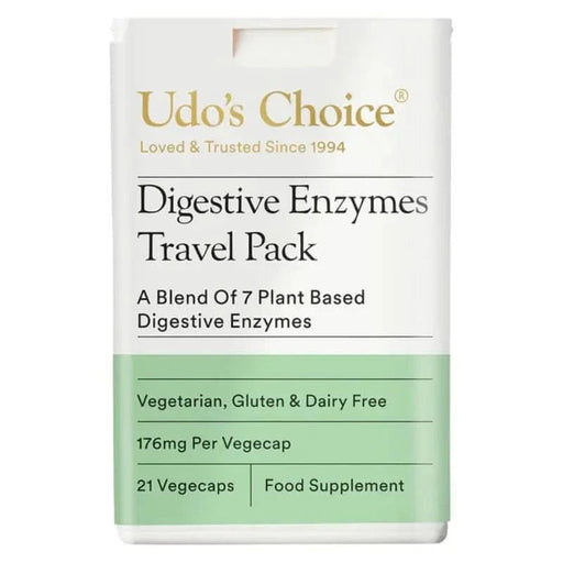 Udo's Choice Digestive Enzyme Travel 21 Capsules