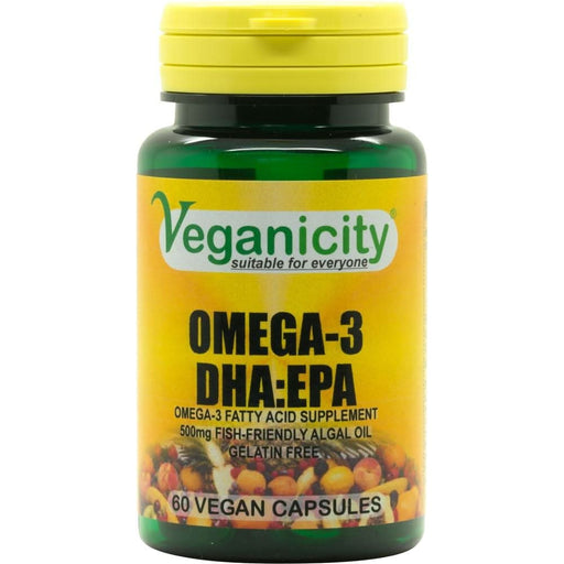 Veganicity Omega-3 DHA:EPA 60 Capsules