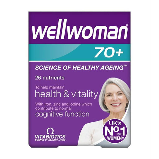 Vitabiotic Wellwoman 70+ 30 Tablets 30 Tablets
