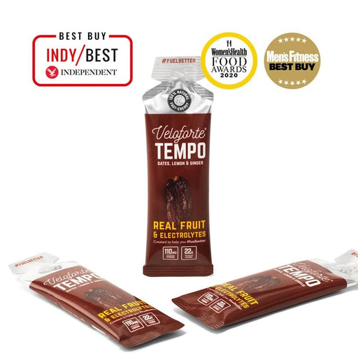 Veloforte Tempo Dates, Lemon & Ginger 33g