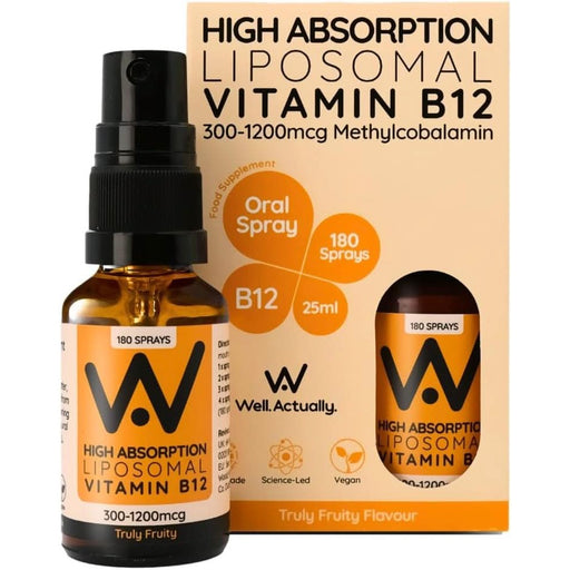 Well Actually Vitamin B12 Methycobalamin 25ml