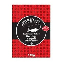 Fish4Ever Herring in Organic Tomato Sauce 110g