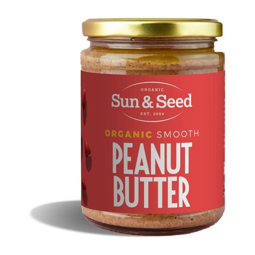 Sun and Seed Organic Smooth Peanut Butter 500g