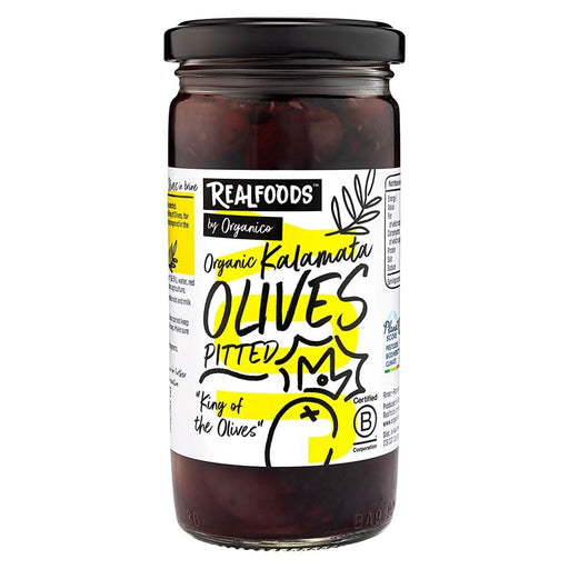 Organico Organic Kalamata Olives Pitted 230g