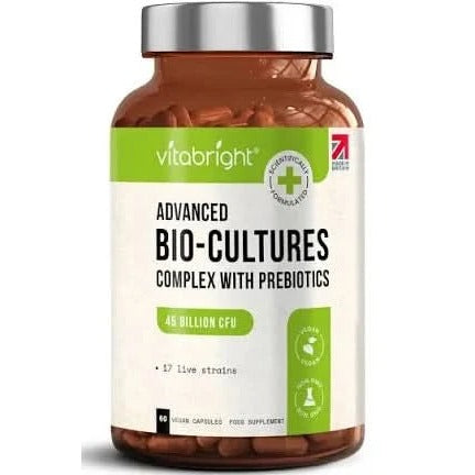 Vitabright Bio Cultures Probiotics 60 Capsules