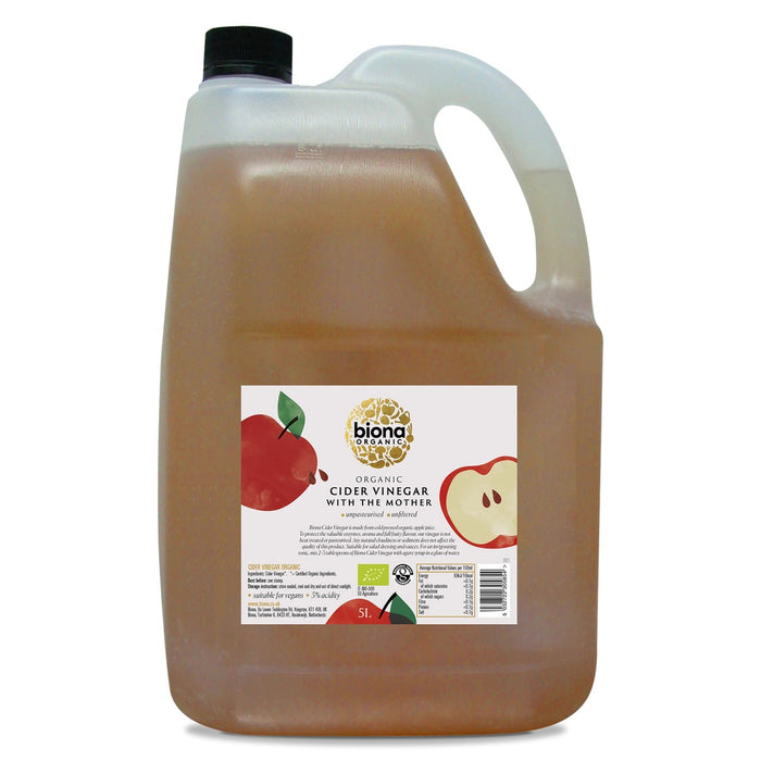Biona Cider Vinegar with Mother 5L