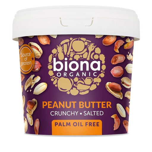 Biona Organic Peanut Butter Crunchy 1KG