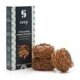 Seep Recyclable Copper Scourer Pack of 3