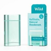 Wild Aqua Cotton & Sea Salt Deodorant 40g