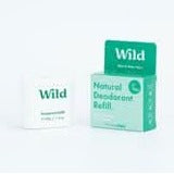 Wild Men's Mint & Aloe Vera Deodorant Refill 40g
