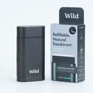 Wild Men's Black Cotton Deodorant 40g