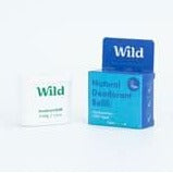 Wild Men's Cotton & Sea Salt Deodorant Refill 40g