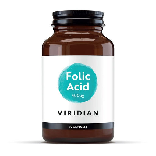 Viridian Folic Acid 400ug 90 Capsules
