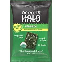 Ocean's Halo Wasabi Trayless Seaweed 4g