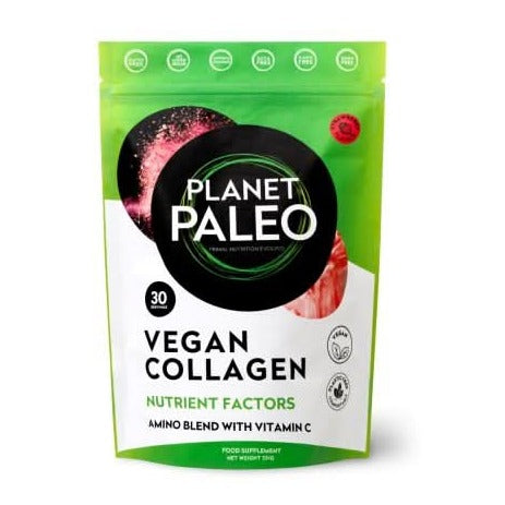 Planet Paleo Vegan Collagen Strawberry 231g