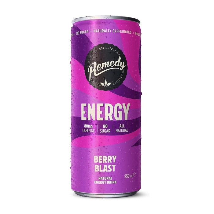 Remedy Kombucha Berry Blast Energy 250ml