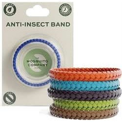 The Mosquito Co Leather Mosquito Wristband x 1