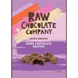 The Raw Chocolate Company Chocolate Raisins 100g