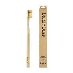 From Earth to Earth Bamboo Toothbrush Natural Firm