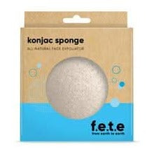 From Earth to Earth Konjac Face Sponge Natural
