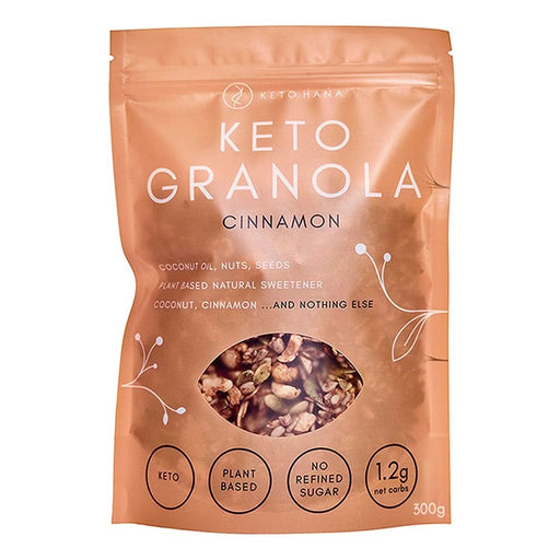 Keto Hana Cinnamon Keto Granola 300g