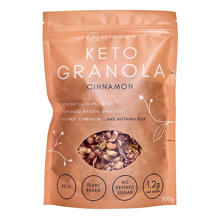 Keto Hana Cinnamon Keto Granola 300g