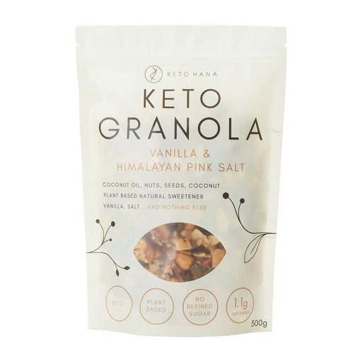Keto Hana Vanilla & Pink Himalayan Salt 300g