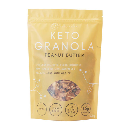 Keto Hana Peanut Butter Keto Granola 300g