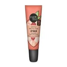 Organic Shop Protect Lip Balm Peach SPF15 10ml