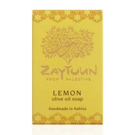 Zaytoun Olive Oil Soap - Lemon 100g