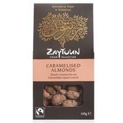 Zaytoun Fairtrade Caramelised Almonds 140g