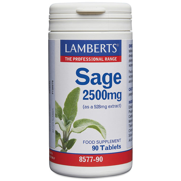 Lamberts Sage 2500Mg (2.5% Rosmarinic Acid) 90 Caps