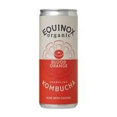 Equinox Blood Orange Kombucha Can 250ml