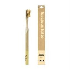 From Earth to Earth Tooth Brush Lush Latte Soft